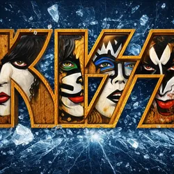 Digital Art STL Descărcare - KISS American Rock band (3mf colored) - Nelea N²C³R
