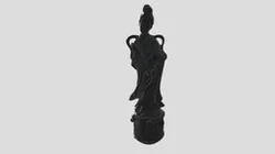 Guanyin sculpture （scanned by Revopoint MINI）