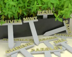 Herb Labels - Standard Font