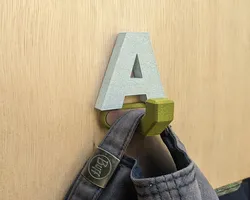 Letter Coat Hangers