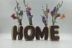 Letter name vases - HOME
