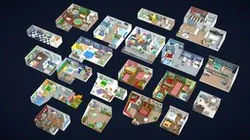 MEGA PACK APARTMENTS INTERIORS