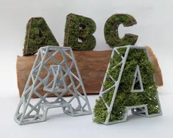 Moss Letters for names
