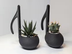 Musical vase (planter - note)