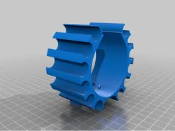 Nerf Disruptor Dart Holder optimized outline