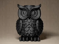 Owl Decor Figurine