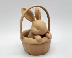 Rabbit in Basket