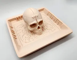 Skull Catch-All Tray - Supports Optional