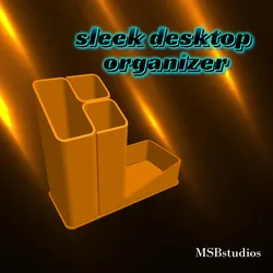 sleek desktop organizer