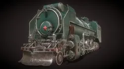 Soviet Train 3d Model By Ajay | High Poly Train