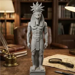 statue of the god Ra, the sun god