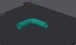 90 degree elbow-pipe