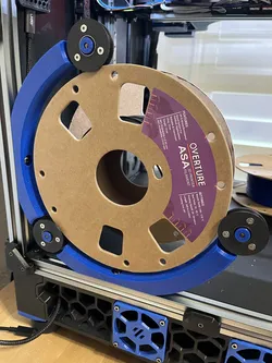Adjustable Trident Internal Spool Holder