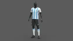 Argentina Football Jersey FIFA World Cup 2022