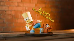 Bart Simpson Figurine - Graffiti Edition