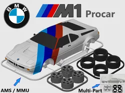 BMW M1 Procar Kit Card (1:24 scale)