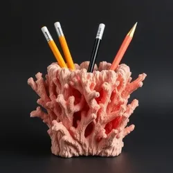 Coral Shaped Pencil Holder