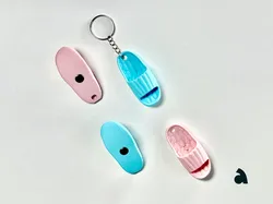 Creality Cloud | Puffy Slipper Keychain & Magnets | ملفات الطابعة ثلاثية الأبعاد