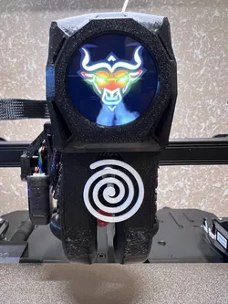 Extruder spinner for the Taurus V5 Cooling Duct (Creality Sprite Extruder)