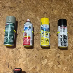 Fișiere pentru imprimante 3D | Fișier 3MF | Spray Can Holder Version 2