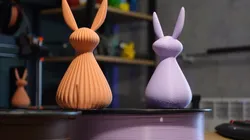 Funny Easter Bunny (two versions)
