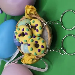Happy Easter Donut – Mini – Keychain