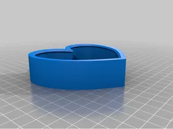 Heart Shaped Box with TPU Lid