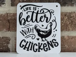 LA VIDA ES MEJOR CON GALLINAS - Modelo de impresión 3D gratuito