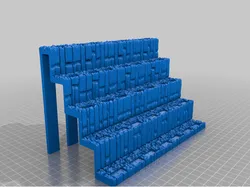 Lego Display (rocky starway style)