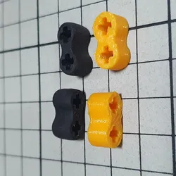 Lego Technic 4198367 Axle Connector Double Flexible TPU replacement