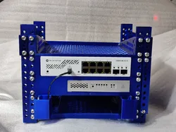Modular 10 Inch Server Rack - Mounts for MikroTik Switches CSS610-8G-2S+ and CRS305-1G-4S+