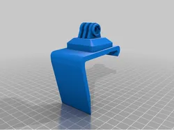 monitor webcam support with GoPro attachment