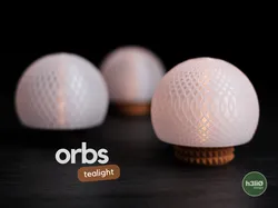 orbs · tealight