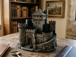 Portalápices feo en forma de castillo - Modelo de impresión 3D gratuito