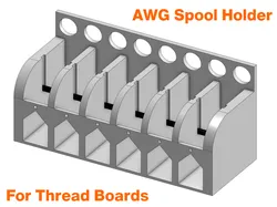 Threadboard AWG Spool Holder – Ordnung für Drahtspulen