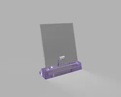 Toploader card holder