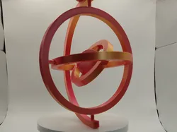 triple axis kinetic gyroscope