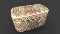 Wicker box for jewelry storage - Scan