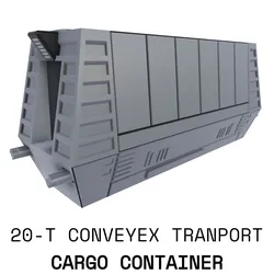 20-T Conveyex Transport - Cargo Container (1 to 87 scale)