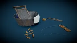 A soviet laundry set.