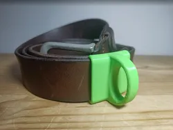 Belt carabiner ring