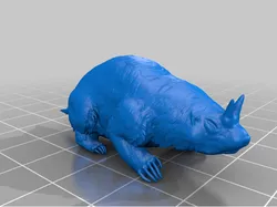 Ceratogaulus (horned gopher)