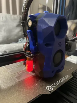 Ender 3 Stealthburner Mount with BL/CR Touch for Filamentrix