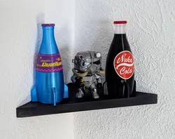 Floating Corner Shelf