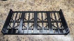GEN2 quad-wide, half-height (slim), standard depth open shelf