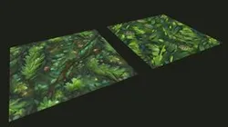 Grass: Pine Forest - 2 FREE Textures, Handpaint