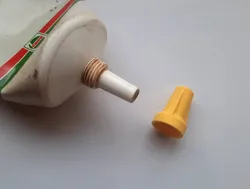 Grease tube cap