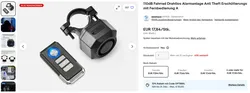 Hodler Bike Alarm Remote (to use as bell / horn)