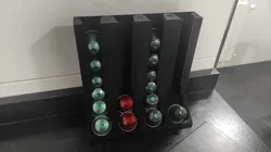 Modular Nespresso capsule dispenser
