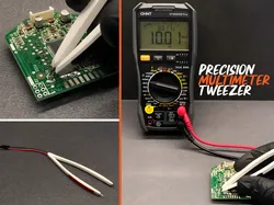 Precision Multimeter Tweezer – SMD & Small Component Testing Tool